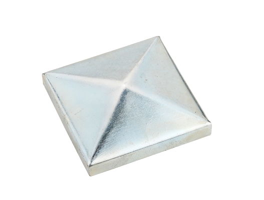 4.5in X 4.5in 7x7 8x8 4x4 Square Steel Post Caps ฝาครอบคอลัมน์พลาสติก