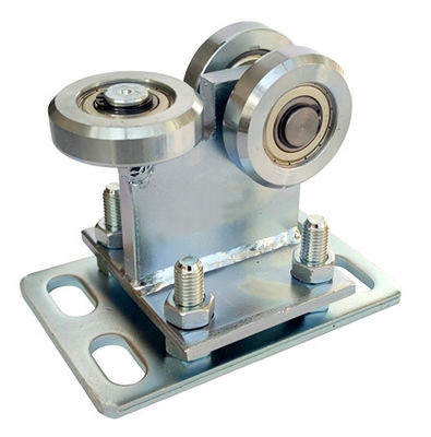 Telescopic Wood Small Cantilever Gate Kit รถ 3 ล้อ 80x80 Track 68mm