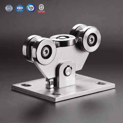68mm Cantilever Gate Carriage Wheels พร้อมลูกกลิ้ง 5/8
