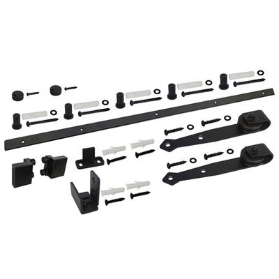 ลูกกลิ้งบานเลื่อนประตูตู้ Kit Mini Arrow Barn Door Style