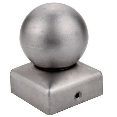 5 &quot;4&quot; 2 &quot;2.5&quot; 3 &quot;รอบรั้วโพสต์หมวกโลหะเหล็กรั้วบอล Finial โพสต์ Caps
