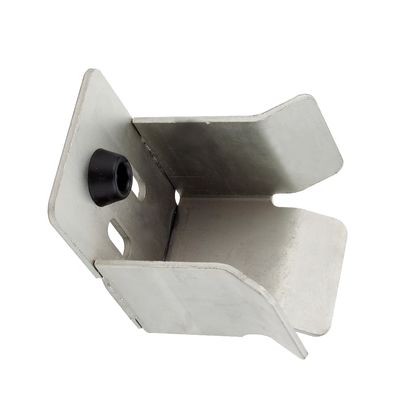 ตัวจับประตูอัตโนมัติอลูมิเนียมล็อคประตูบานเลื่อนชุดปลายเท้าแขนหยุด 130mm