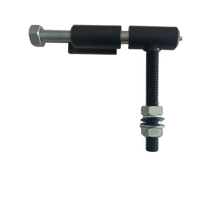 M16 M20 บานพับบาร์เรลแบบปรับได้พร้อมลูกสำหรับ Gate Black Zinc