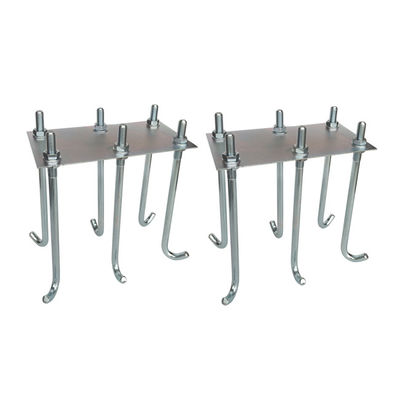 60x60mm Small Cantilever Gate Wheel Zn Cantilever Gate Carriage 5 ล้อ 8 ล้อขนาดกลาง