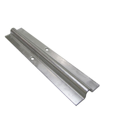 2.9m Silver Steel U Profile รางเลื่อนประตูด้านล่างรางสำหรับที่เปิดประตู