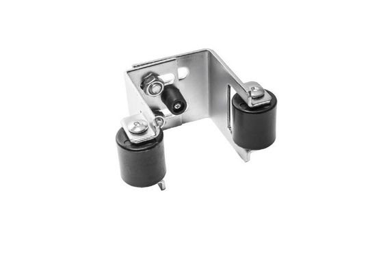 195x225mm Cantilever Sliding Gate Roller Holder พร้อมลูกกลิ้งไนล่อน 2 ตัวสำหรับ Cantilever Gates Adjustable