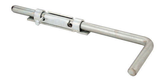 กลอนประตูบานเลื่อนแบบฝังโครเมียมภายใน 6" 140mm