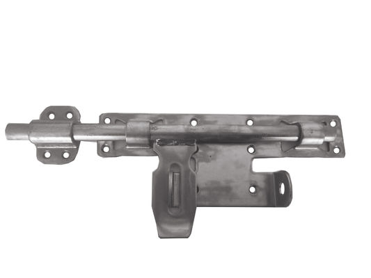 กลอนประตูบานเลื่อนแบบฝังโครเมียมภายใน 6" 140mm