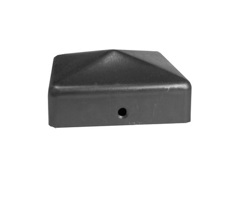 4.5in X 4.5in 7x7 8x8 4x4 Square Steel Post Caps ฝาครอบคอลัมน์พลาสติก