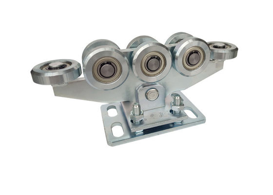 สังกะสีเงินอัตโนมัติ Cantilever บานเลื่อนลูกกลิ้ง Carriage มี 8 ล้อ 113mm