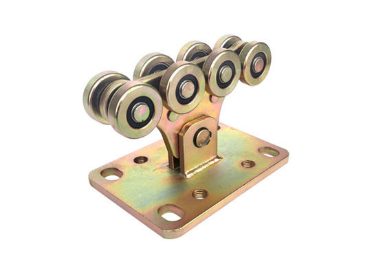 สังกะสีเงินอัตโนมัติ Cantilever บานเลื่อนลูกกลิ้ง Carriage มี 8 ล้อ 113mm