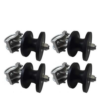 158 มม. Chain Link รั้ว Rolling Gate Track ล้อ Heavy Duty