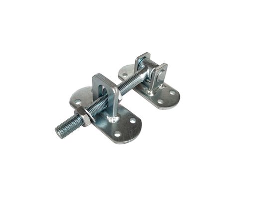 บานพับประตู 90 องศาการเกษตร M16 Bolt On Adjustable with Plate