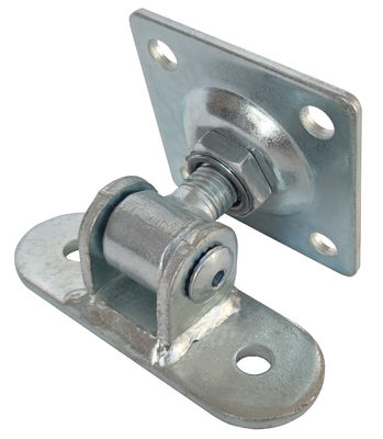 บานพับประตู 90 องศาการเกษตร M16 Bolt On Adjustable with Plate