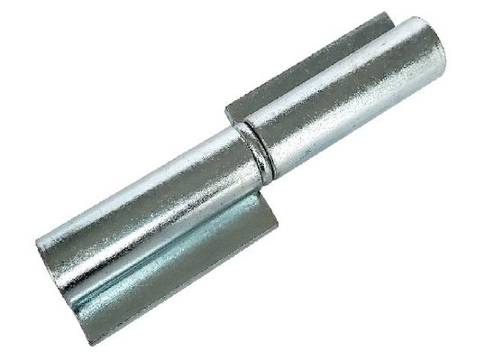 20x120mm Heavy Duty Weldable Barrel บานพับบนประตูสวิงพร้อมเครื่องซักผ้า Self Color Flag
