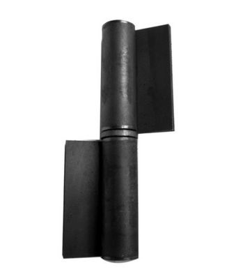 20x120mm Heavy Duty Weldable Barrel บานพับบนประตูสวิงพร้อมเครื่องซักผ้า Self Color Flag