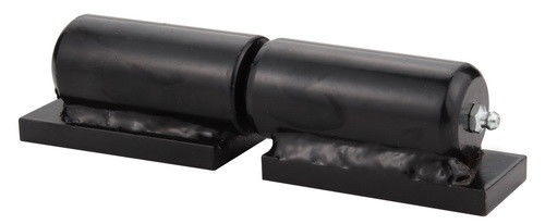 5 '' Heavy Duty Gate Barrel บานพับประตูเหล็กดัดวงเล็บ Fixings Powder Coated Black