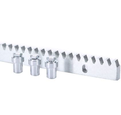 Heavy Duty 12mm Steering M4 Steel Gear Rack สำหรับเปิดประตูบานเลื่อน