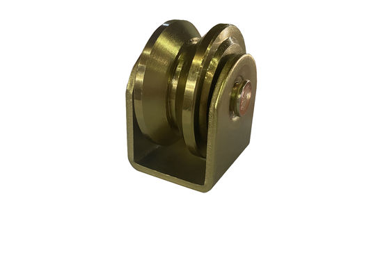 43mm 58mm 60mm บานเลื่อนล้อ Heavy Duty Double Bearings Y Groove External