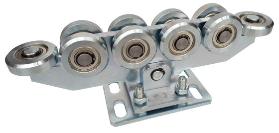 800KGS Heavy Duty Cantilever Gate Wheel 10 Carriage พร้อมแผ่นปรับระดับได้
