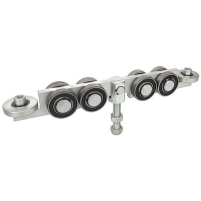ภายในรถบรรทุกแขวนประตูลูกกลิ้ง 10 ล้อ Cantilever Gates Guide Wheels JNK