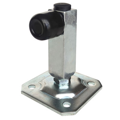 80mm Ground ติดตั้ง Rolling Gate Stopper สำหรับรถยนต์โคด้วยแผ่นยางด้านล่าง