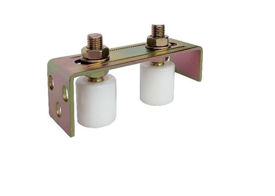 แก้ไขชุดยึดประตูบานเลื่อน 30x40 Nylon Guide Roller