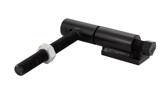 ปิดตัวเอง 7 '' เชื่อมเหล็กบนบานพับบาร์เรลยาว Bolt Steel Powder Coated Black