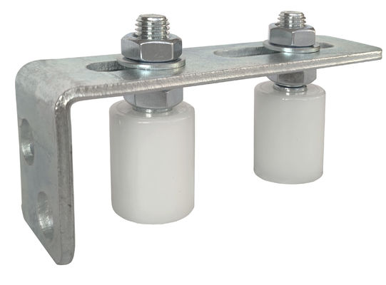 L โพสต์วงเล็บประตูบานเลื่อน 1.18 นิ้ว Roller Slide Gate Guide Bracket Plate