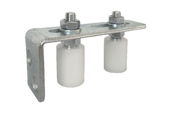 2 ลูกกลิ้ง Nylon Guide Roller Bracket สำหรับประตูบานเลื่อน