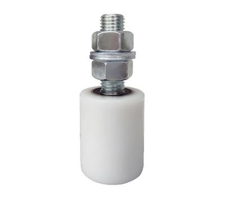 ลูกกลิ้งคู่มือประตูเท้าแขนด้านล่าง 40x60 พร้อม M16 Bolt Upper Guide