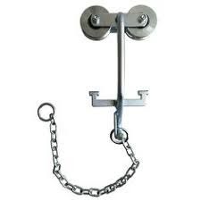 150kg-220KG Banana Hooks ลูกกลิ้งแขวนสำหรับอุปกรณ์ขนส่งที่ง่าย
