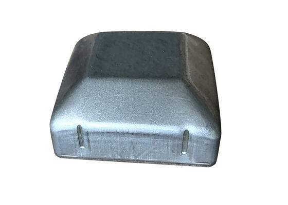 1.5 นิ้ว 2 1/2 นิ้ว 1 1/2 &quot;ฝาโลหะสี่เหลี่ยมจัตุรัส 5 X 5 3 X 3 4 X 4 พร้อมคอ