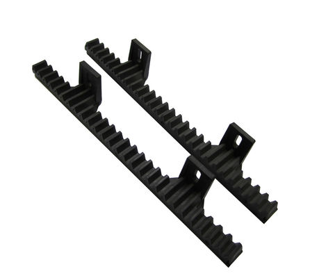 ที่เปิดประตูเหล็กราวลิ้นและปีกนก 34cm 2 Lugs Black Nylon M4 Built In