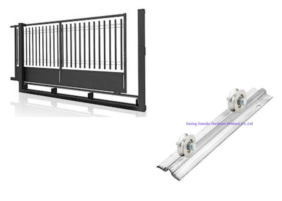 65mm Cabinet Heavy Duty แขวนประตูระบบติดตามแขวนประตูบานเลื่อน Track Kit