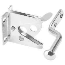 สลักเกลียวประตูบานเลื่อนอลูมิเนียม Anti Lift สีขาวหมุนได้ Self Locking Silver Gold Outer 1115.5g