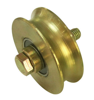 Q235 โลหะ V Groove ประตูบานเลื่อนล้อพร้อม Bolt