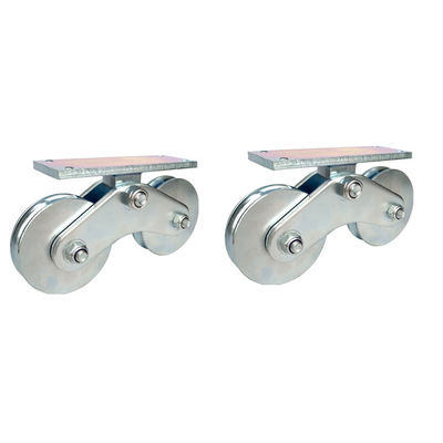 ประตูบานเลื่อนแบบ Heavy Duty ขนาด 3 นิ้ว V Groove Stainless Steel