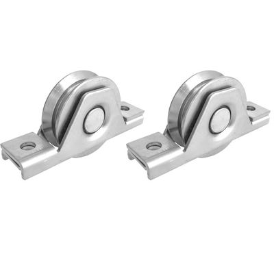 สแตนเลส V Slot ล้อ 3 นิ้ว Heavy Duty พร้อมประตูบานเลื่อน