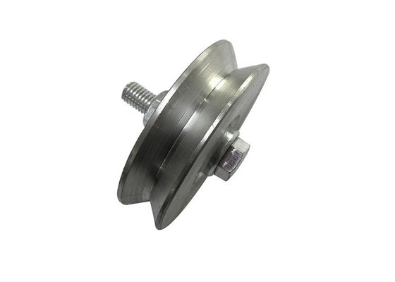 Q235 โลหะ V Groove ประตูบานเลื่อนล้อพร้อม Bolt