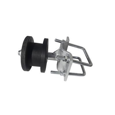 4&quot; Round Gate Premium Nylon Cantilever Roller สังกะสี