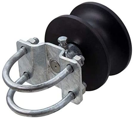 4&quot; Round Gate Premium Nylon Cantilever Roller สังกะสี