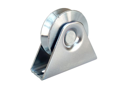 Steel V Groove ประตูบานเลื่อนล้อ Q235 โลหะ 38mm - 200mm
