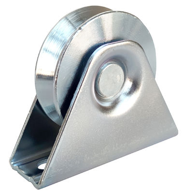 Steel V Groove ประตูบานเลื่อนล้อ Q235 โลหะ 38mm - 200mm