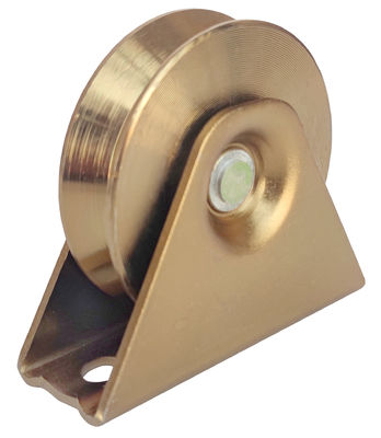 Steel V Groove ประตูบานเลื่อนล้อ Q235 โลหะ 38mm - 200mm
