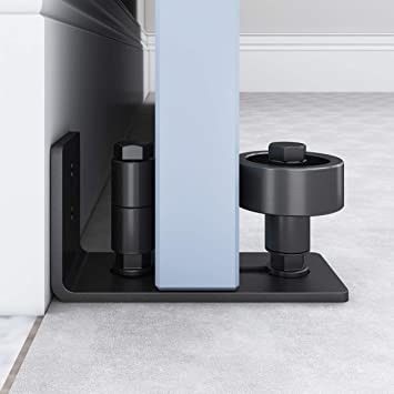 Barn Door Floor Guide Wall Mount Stay Roller 8 ตัวเลือกการตั้งค่า