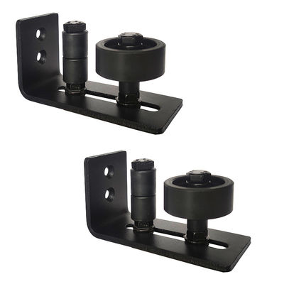 Barn Door Floor Guide Wall Mount Stay Roller 8 ตัวเลือกการตั้งค่า