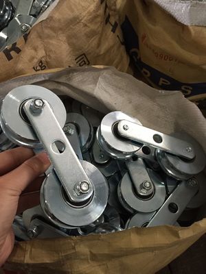 Banana Cableway Roller Pulley สำหรับดอกไม้ Banana And Tree Palm Sectors