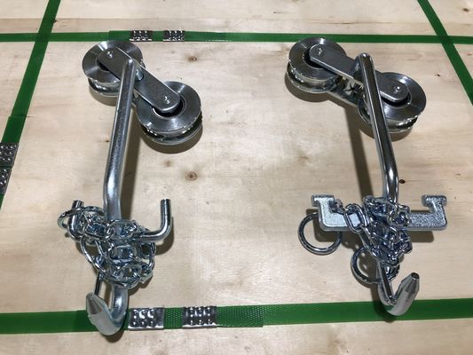 Banana Cableway Roller Pulley สำหรับดอกไม้ Banana And Tree Palm Sectors