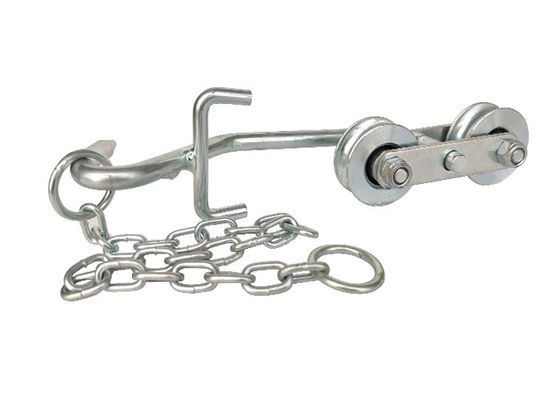 Banana Cableway Roller Sheaves และ Wheels สำหรับ Gate Zinc White Surface